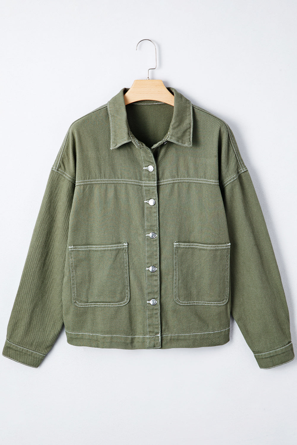 Isabella Collared Front Boyfriend Jacket