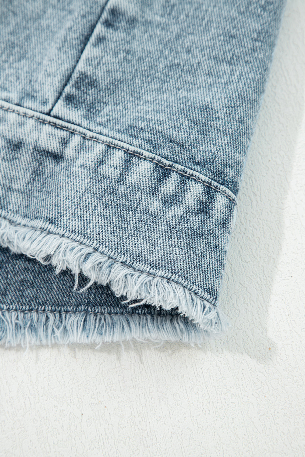 Evelyn Flap Frayed Detail Vest