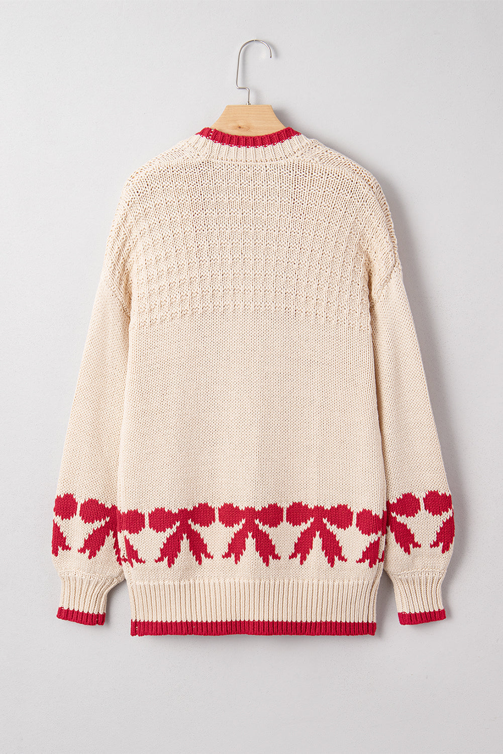 Hazel Open Front Baggy Cardigan