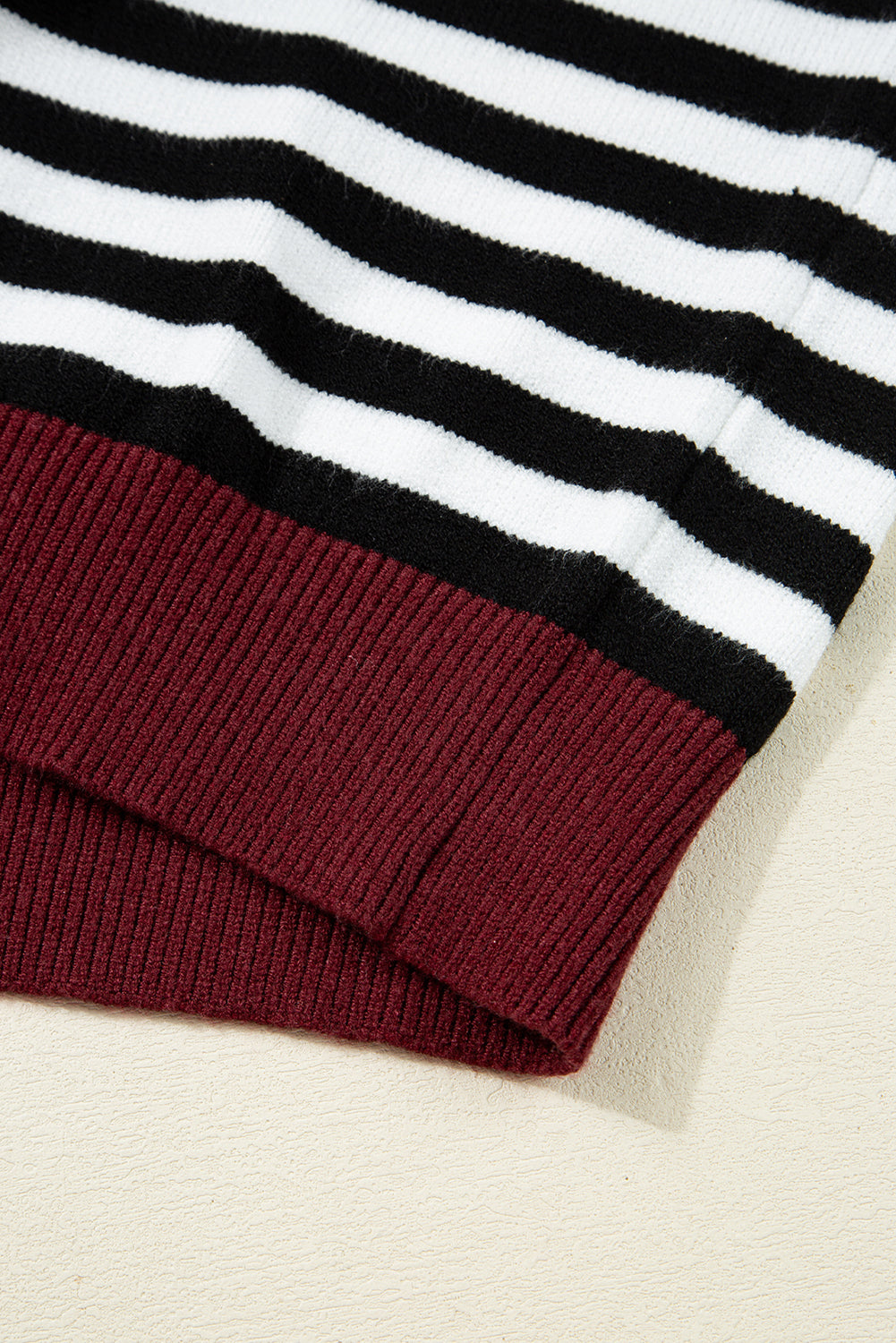 Julieta Colorblock Sleeve Chic Sweater