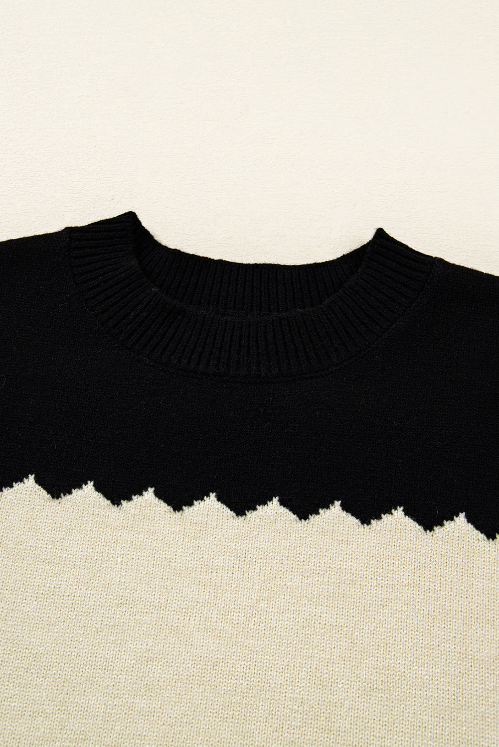 Harper Colorblock Drop Shoulder Sweater
