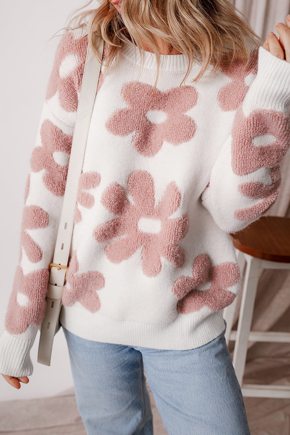 Brynleigh Drop Shoulder Loose Sweater