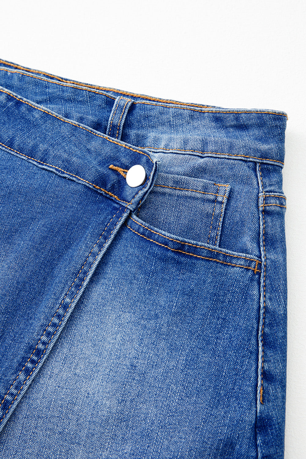 Renamara Crossed Waist Mini Skirt