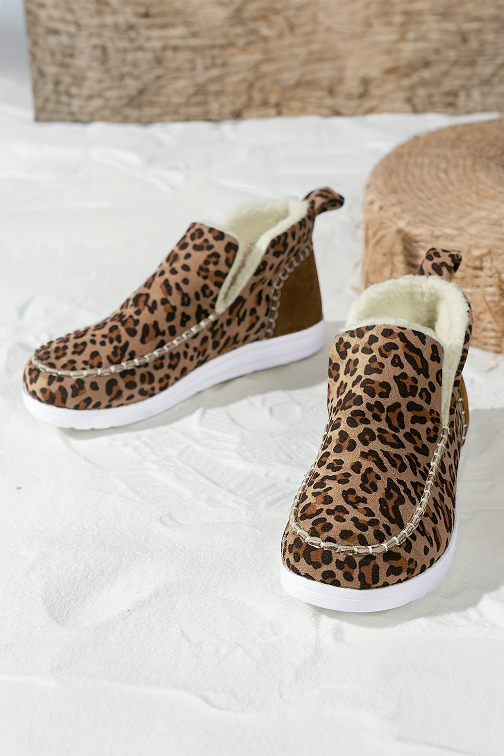 Sofia Flat Winter Fur Boots