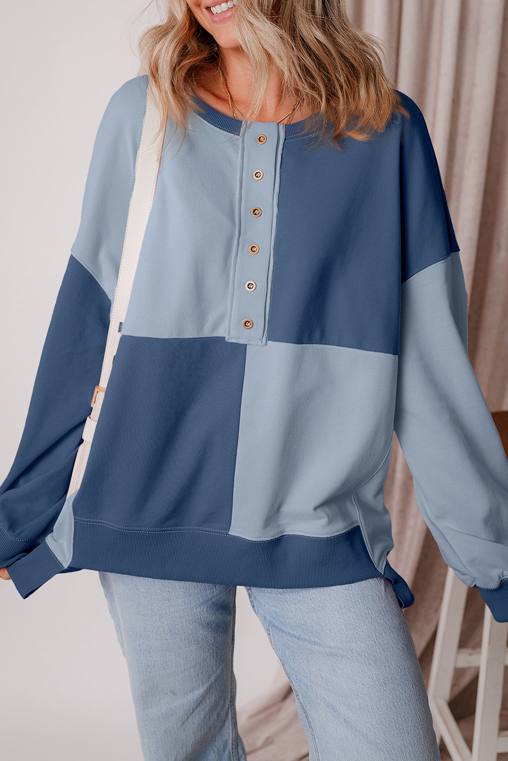 Zaria High Low Oversize Sweatshirt
