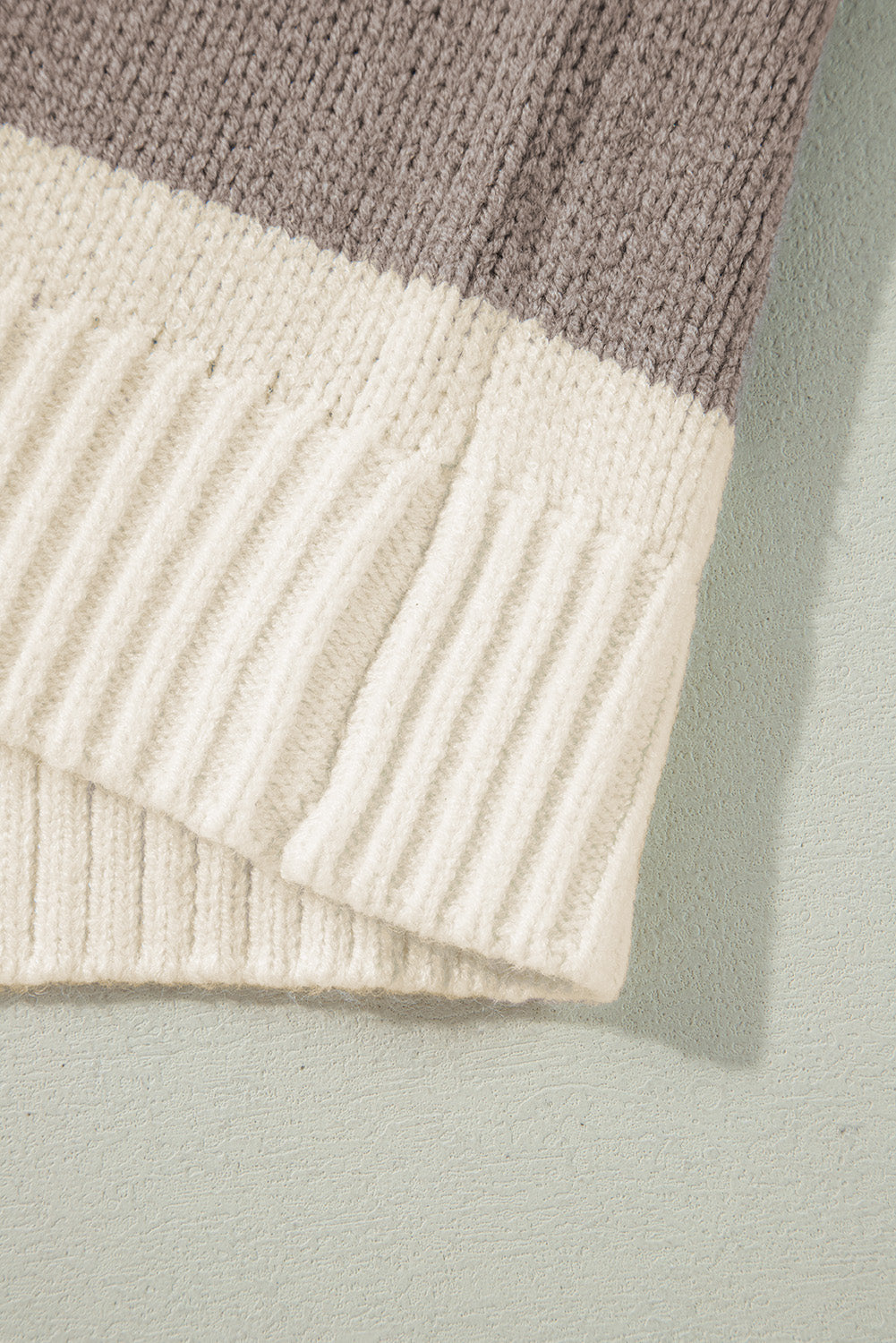 Amelia Colorblock Loose Pullover Sweater