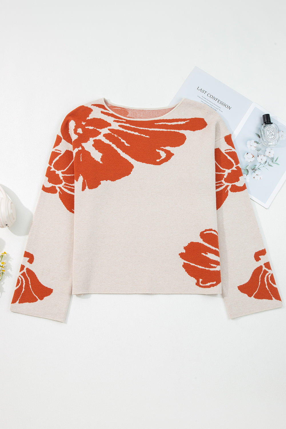 Beth Wide Sleeve Baggy Sweater