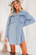 Takina Raw Hem Loose Shirt