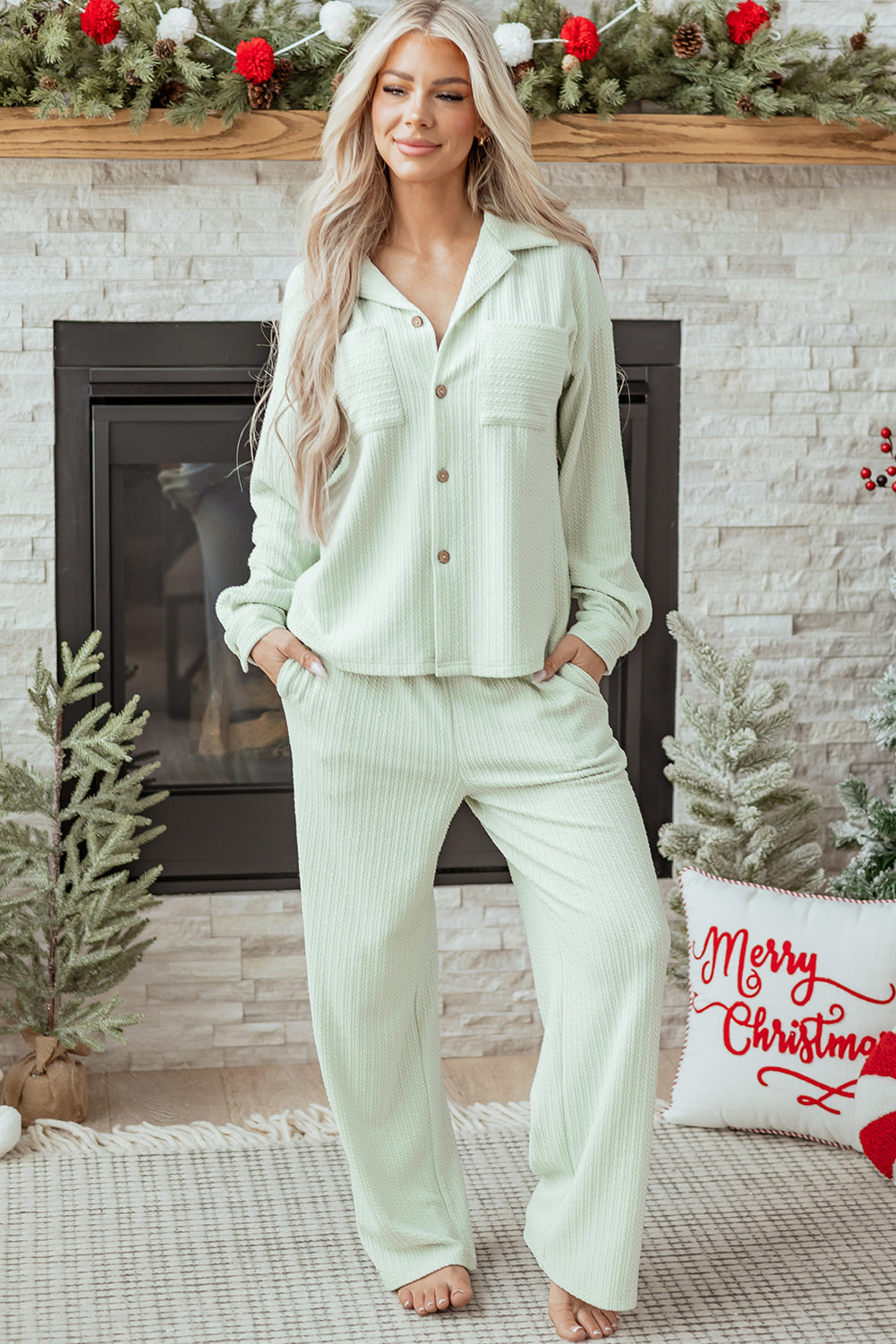 Aspen Textured Patched Set