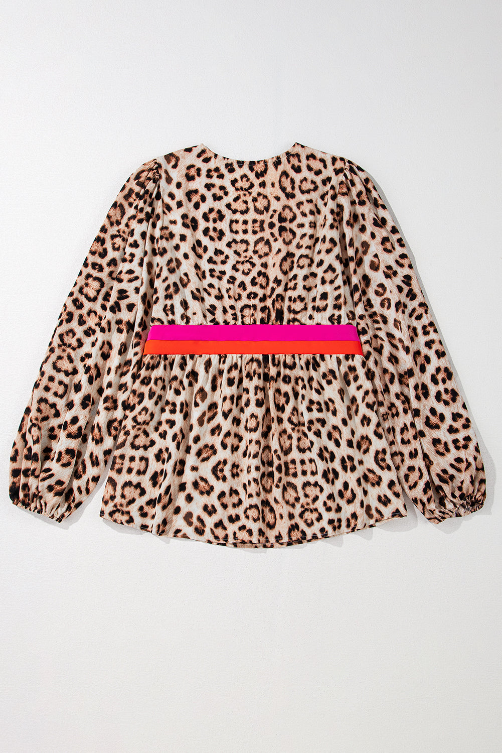 Blatara Balloon Sleeve Babydoll Blouse