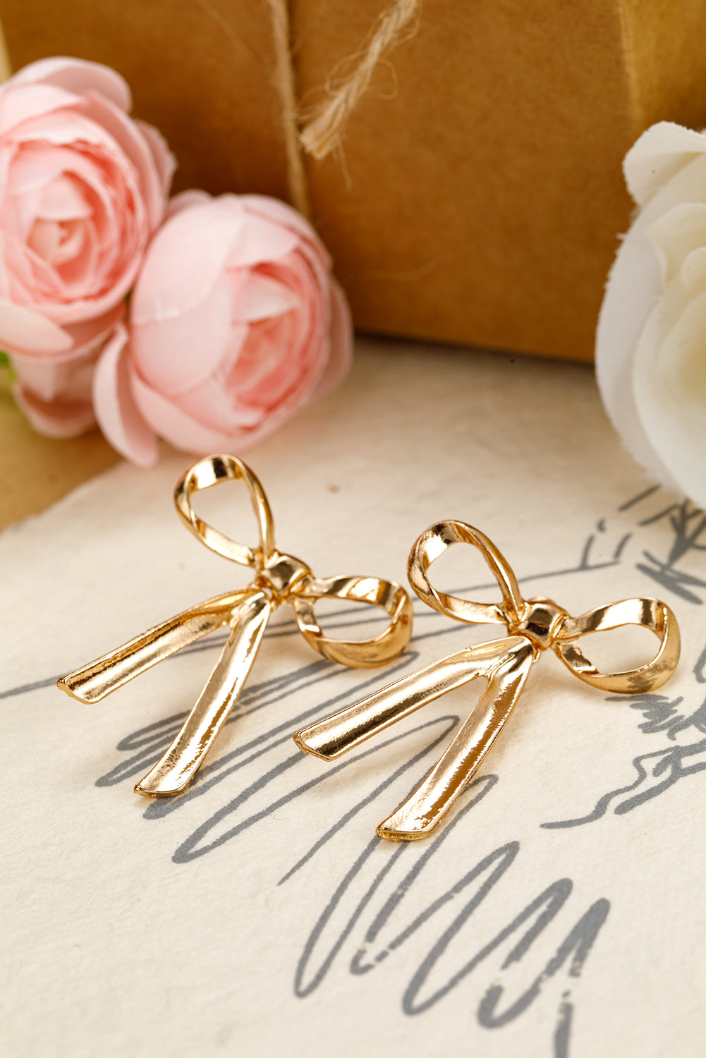 Olive Plated alloy Stud Earrings