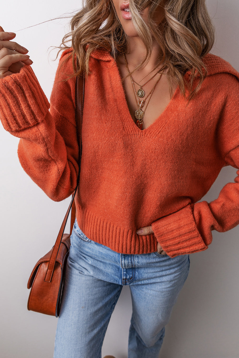 Avery Edge Sexy Elegant Sweater