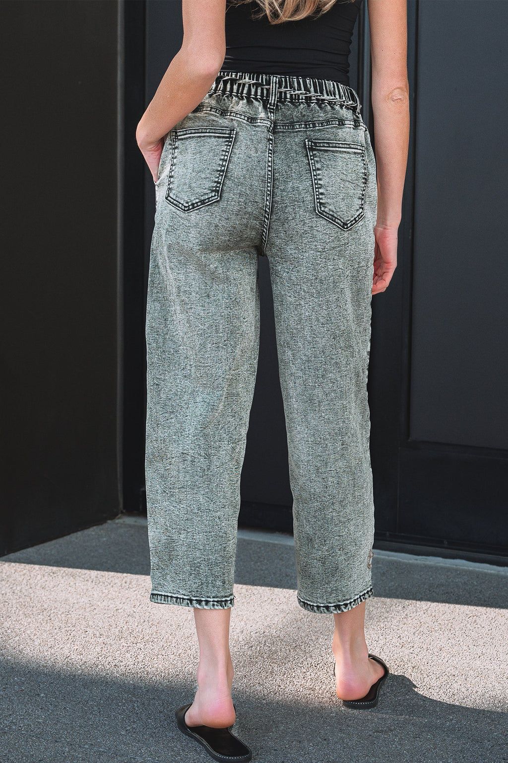 Mckinley Wash Barrel Fit Pants