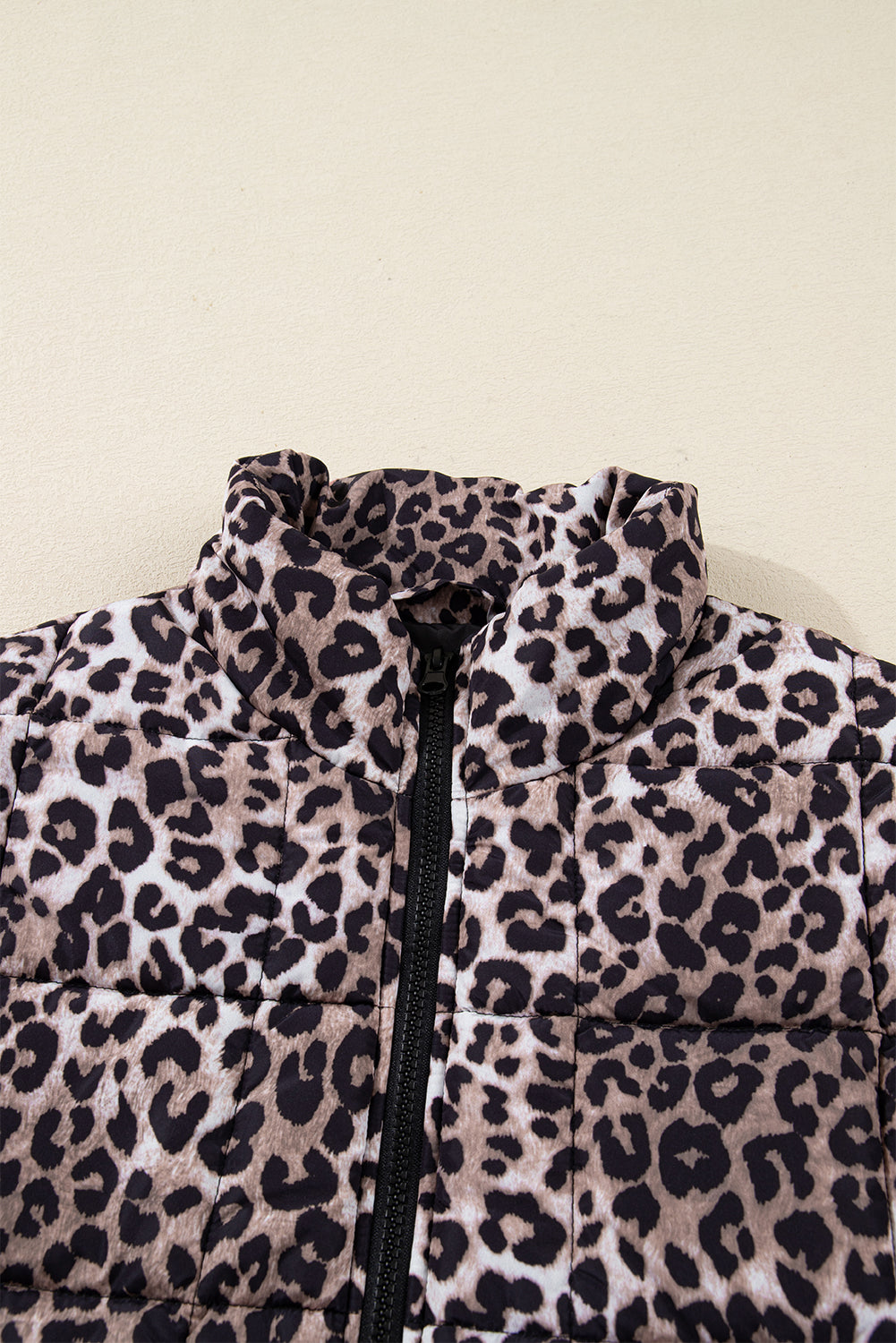 Aria Zipper Casual Puff Vest