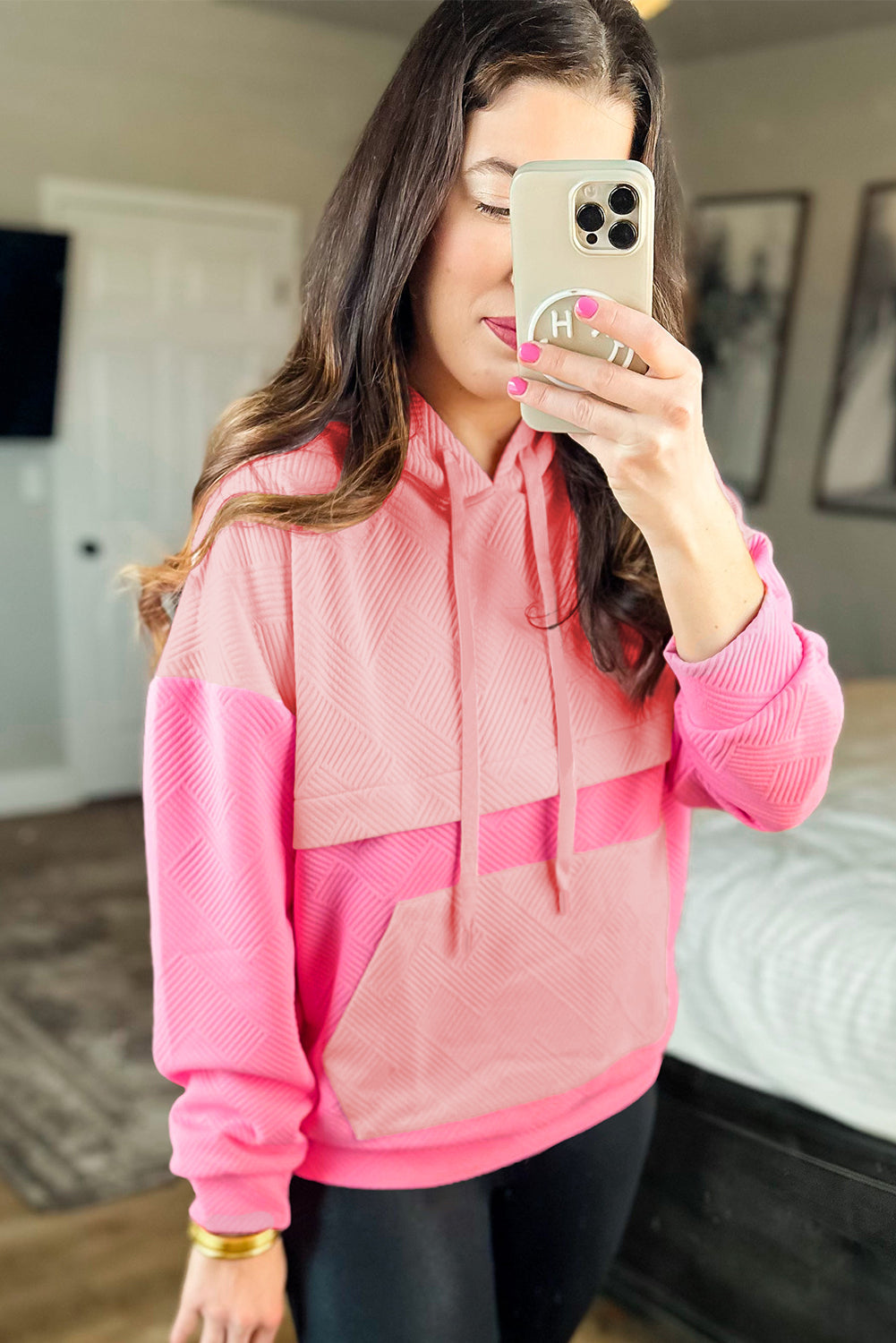Aila Kangaroo Drop Shoulder Hoodie