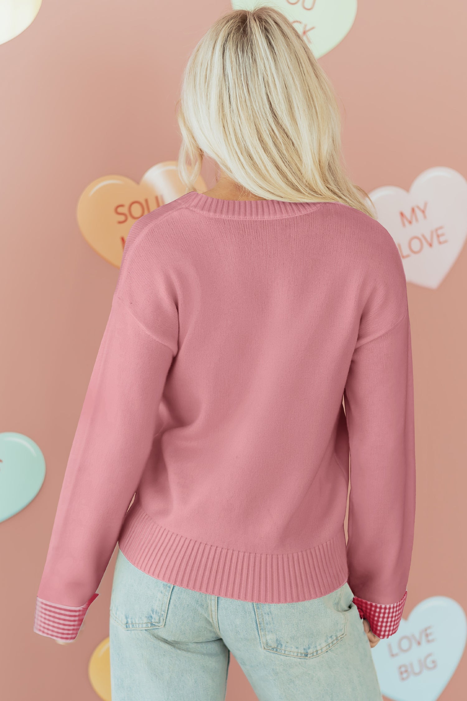 Goldie Cuffed Drop Shoulder Sweater