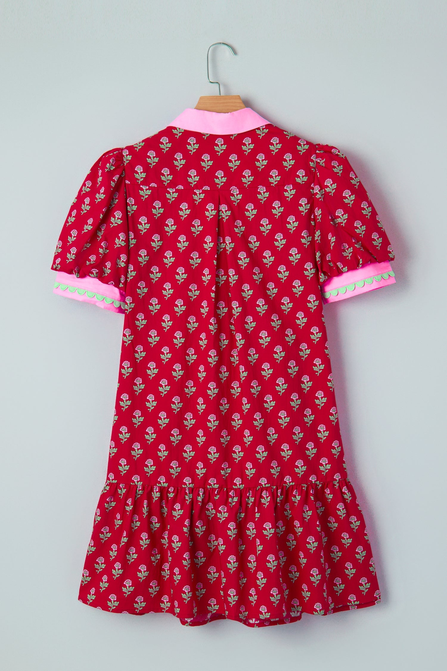 Amina Bubble Sleeve Mini Dress