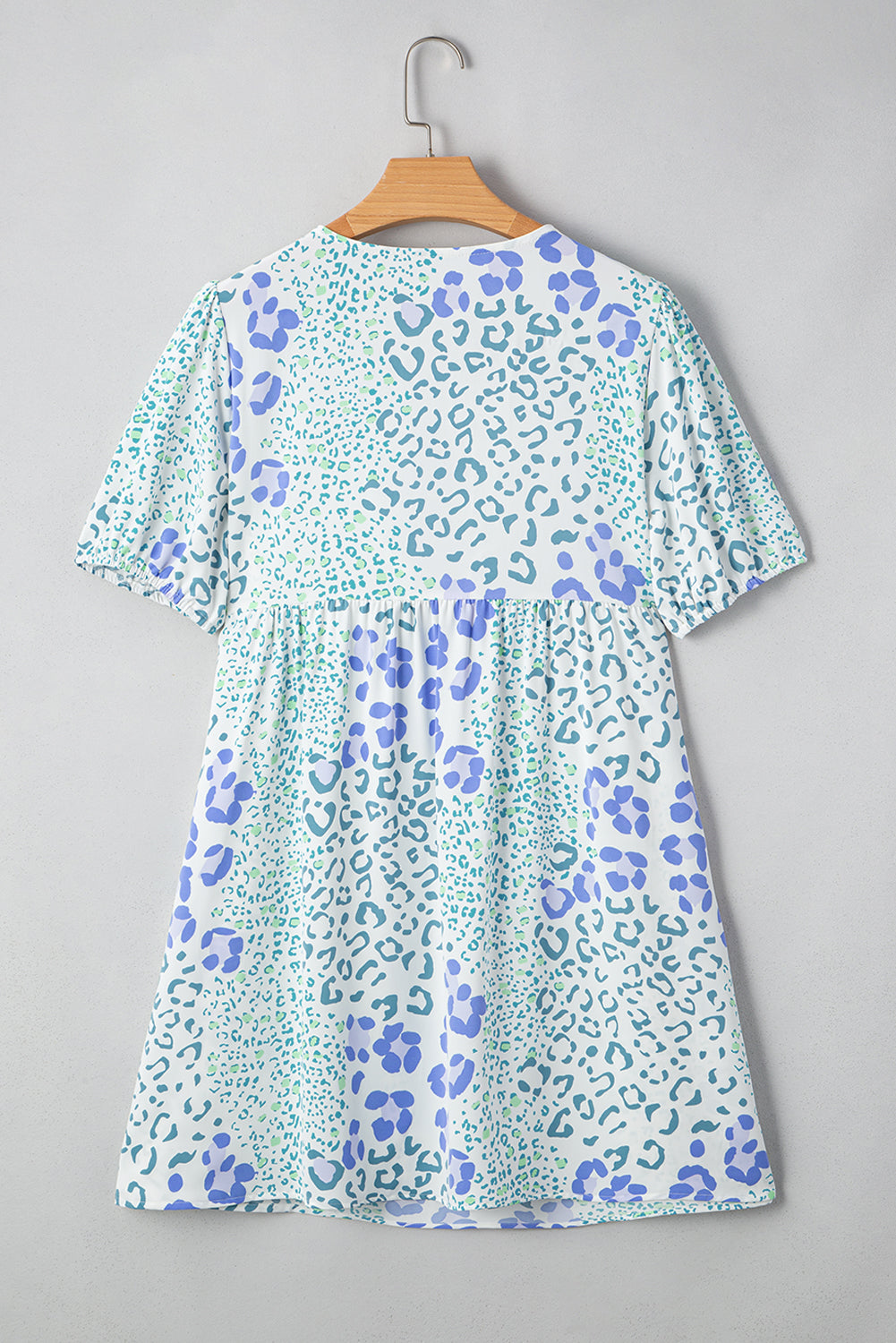 Lacey Puff Sleeve Mini Dress