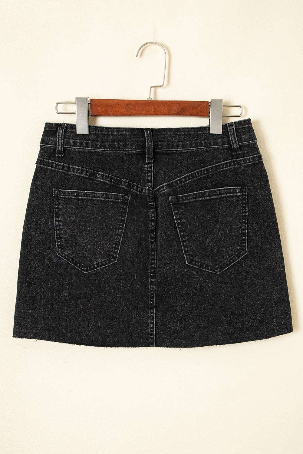 Emilia Raw Hem Mini Skirt