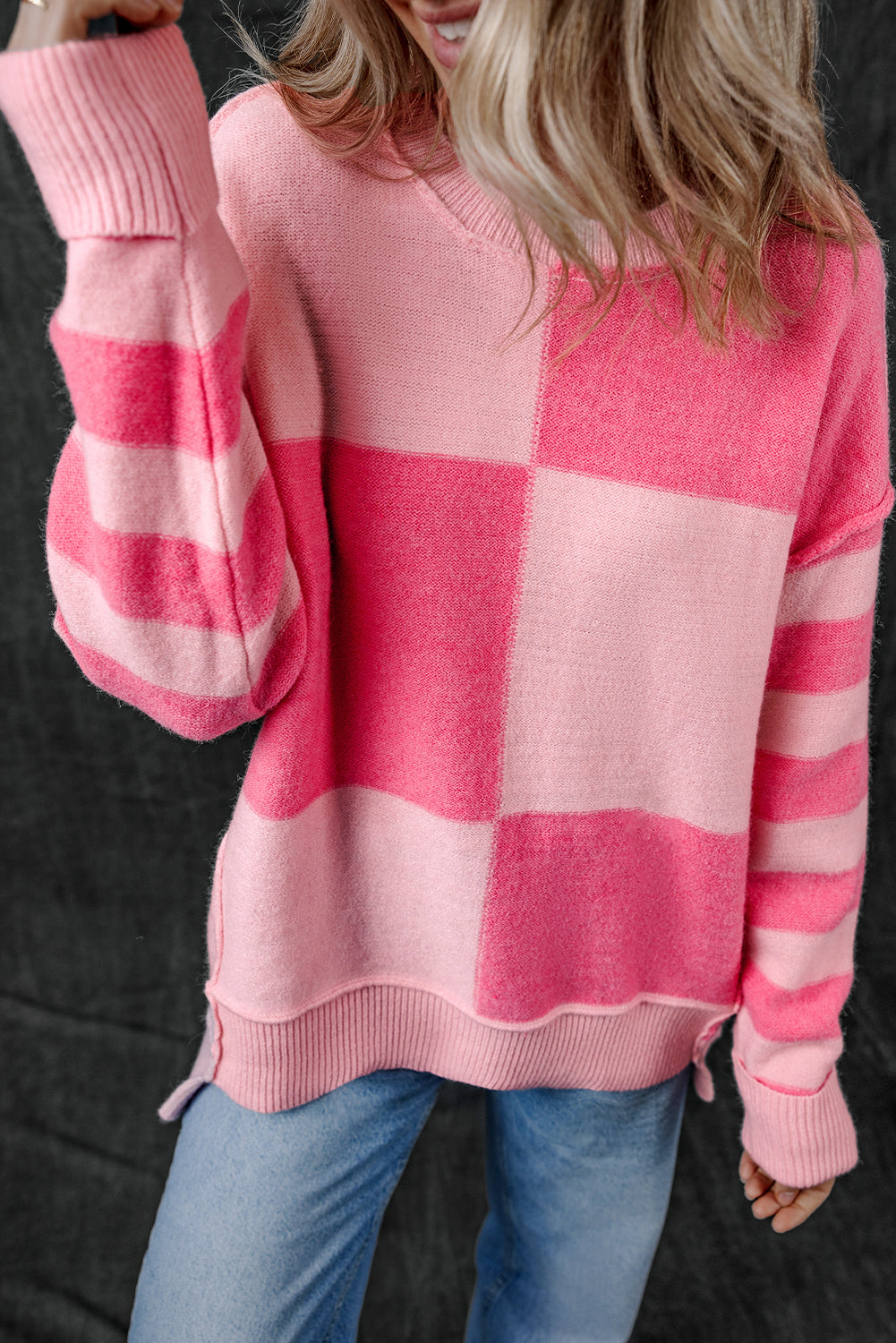 Abigail High Low Loose Sweater