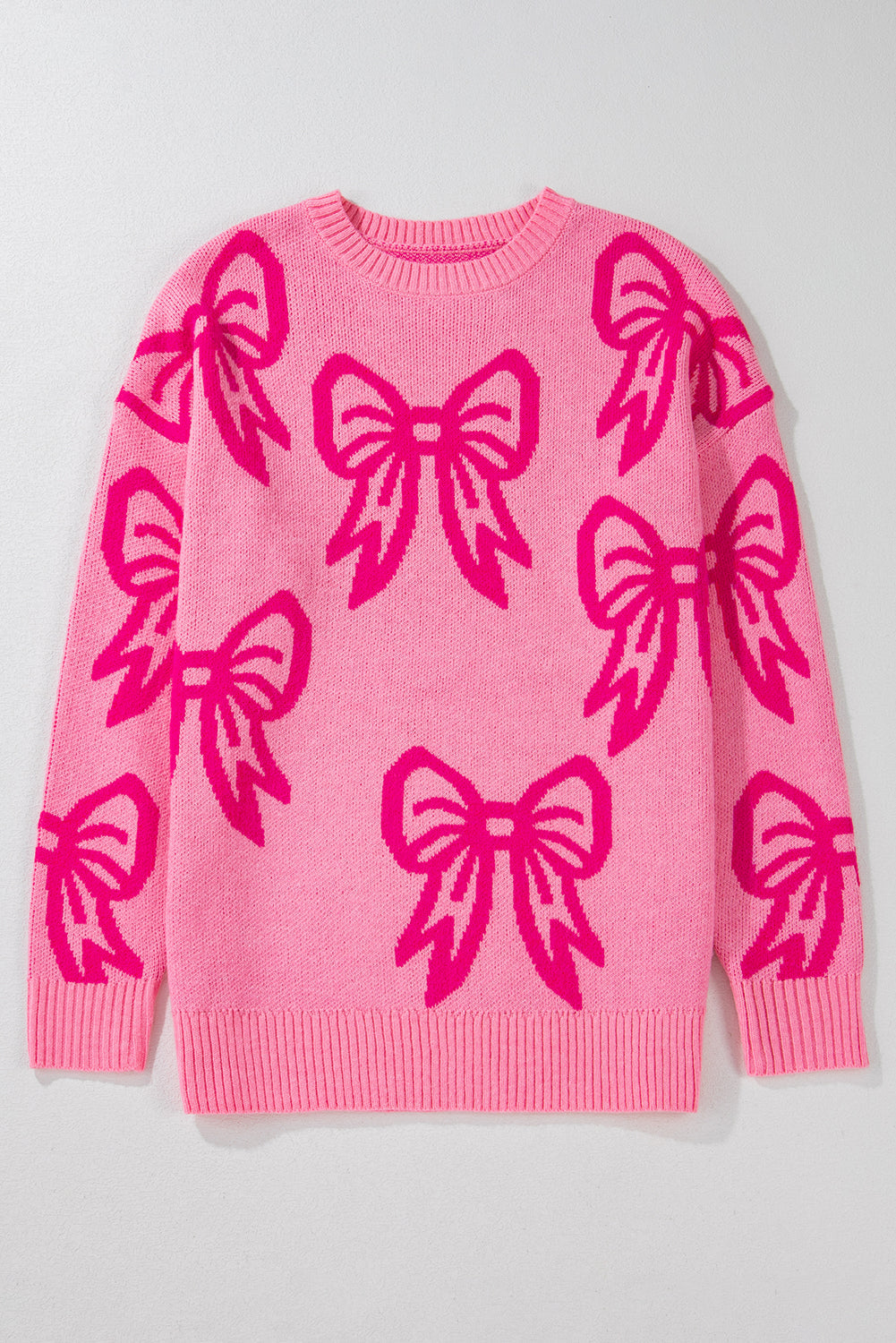 Jaderae Drop Shoulder Loose Sweater