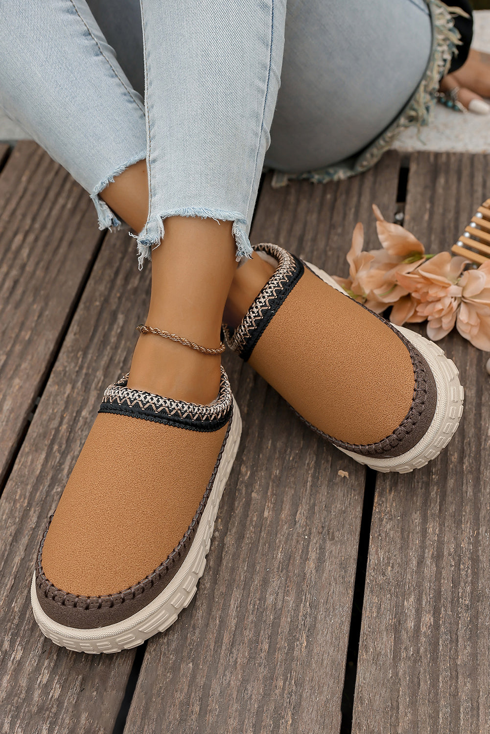 Millie Plush Winter Clog Slippers