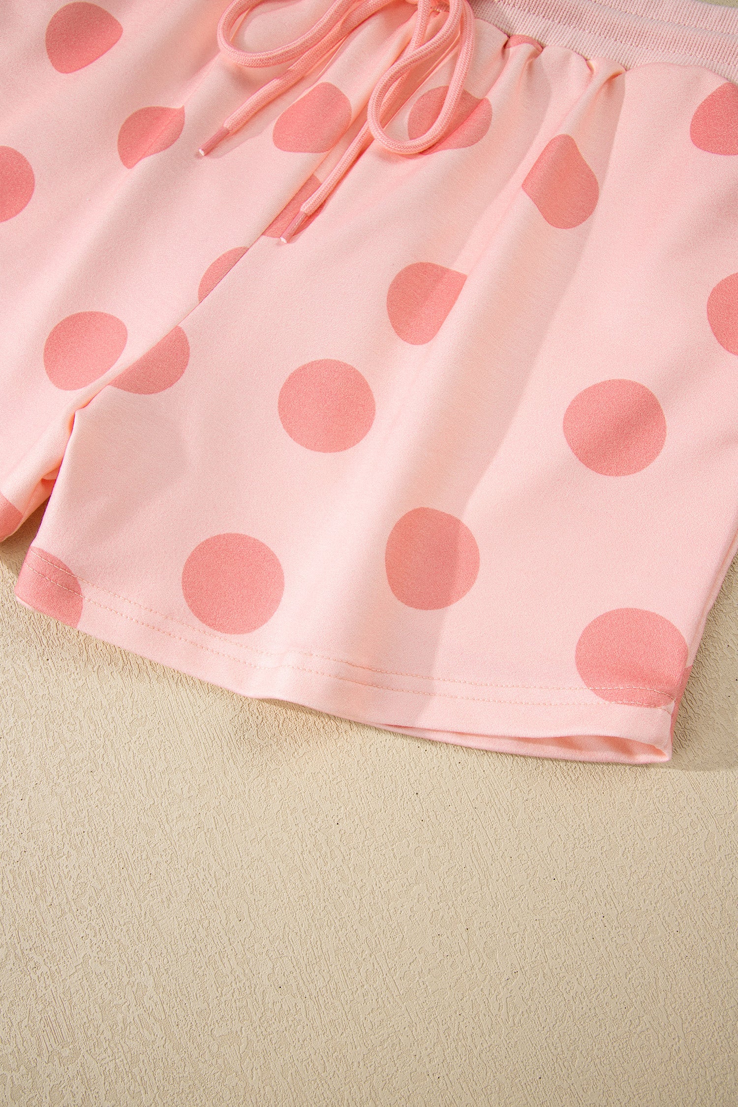 Aadhya Shoulder Pullover Drawstring Shorts