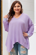 Rivka Exposed Seam Flowy PLUS Top