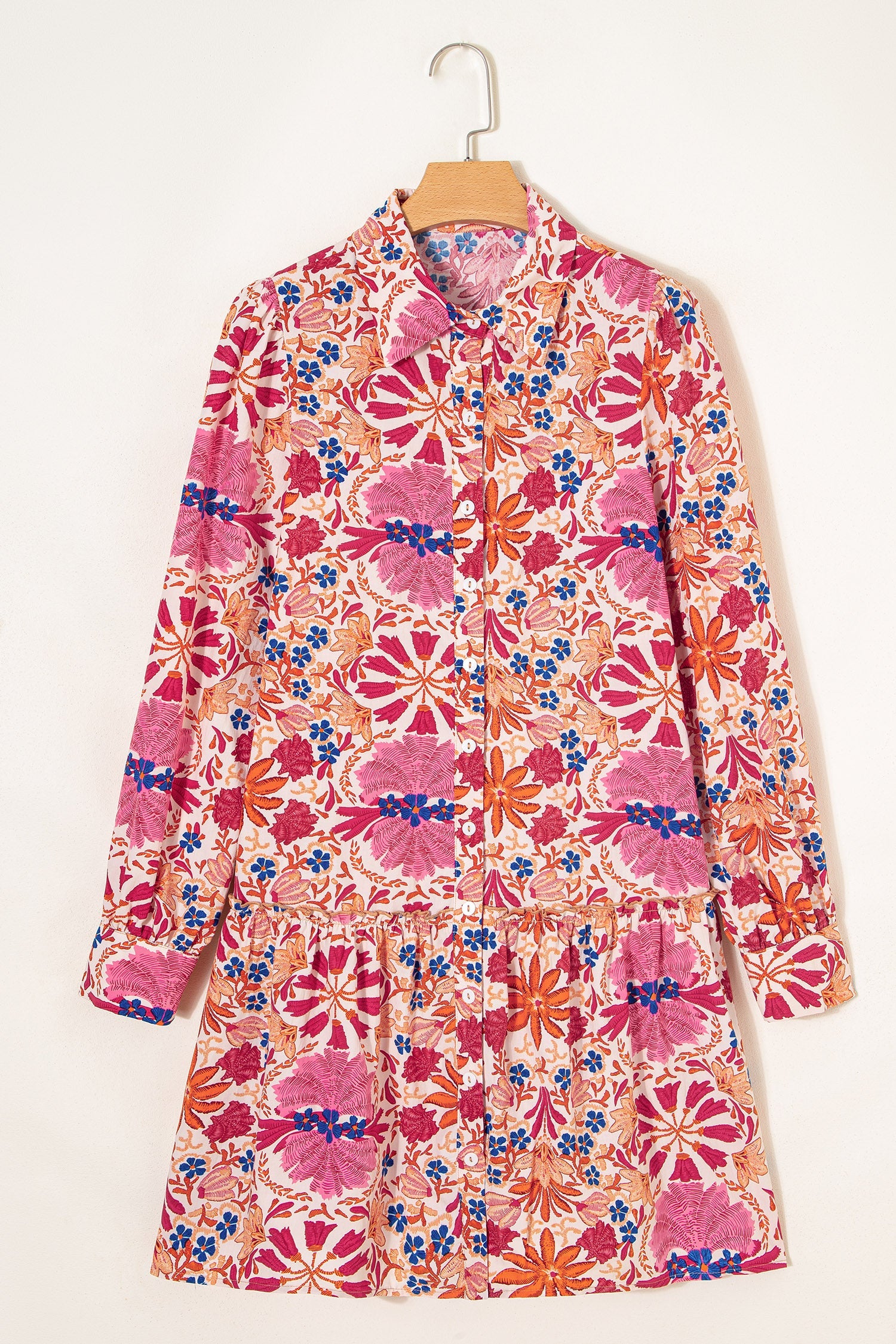 Analia Long Sleeve Mini Dress