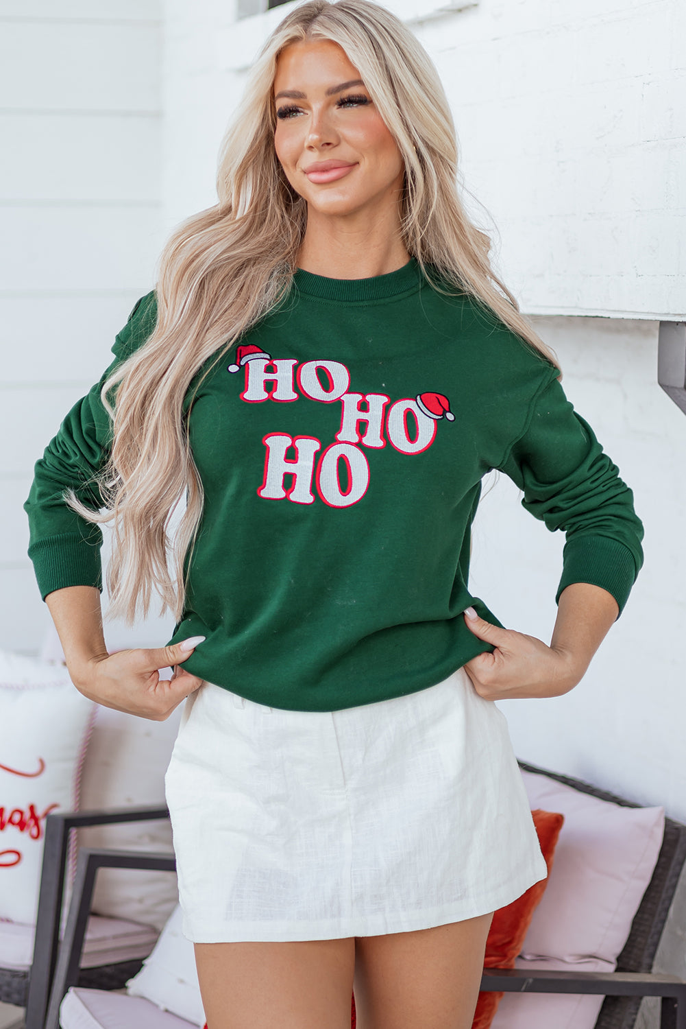 Piagwen Graphic Christmas Fashion Sweatshirt