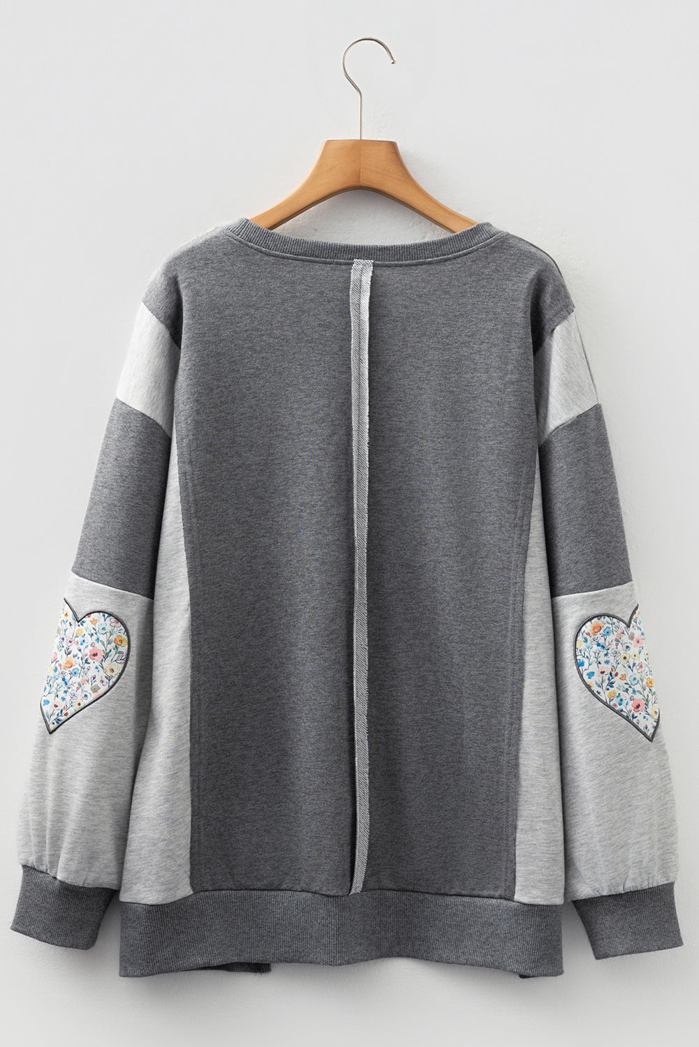 Payton Uneven Hem Chic Sweatshirt