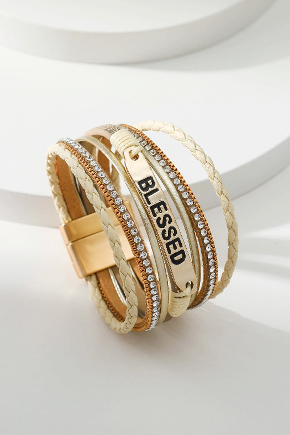 Ivyjana Braided Detail Buckle Bracelet