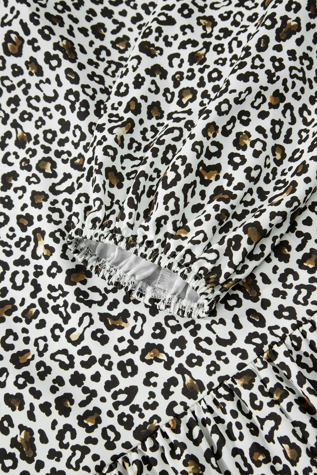 Elsa Puff Sleeve Print PLUS Blouse