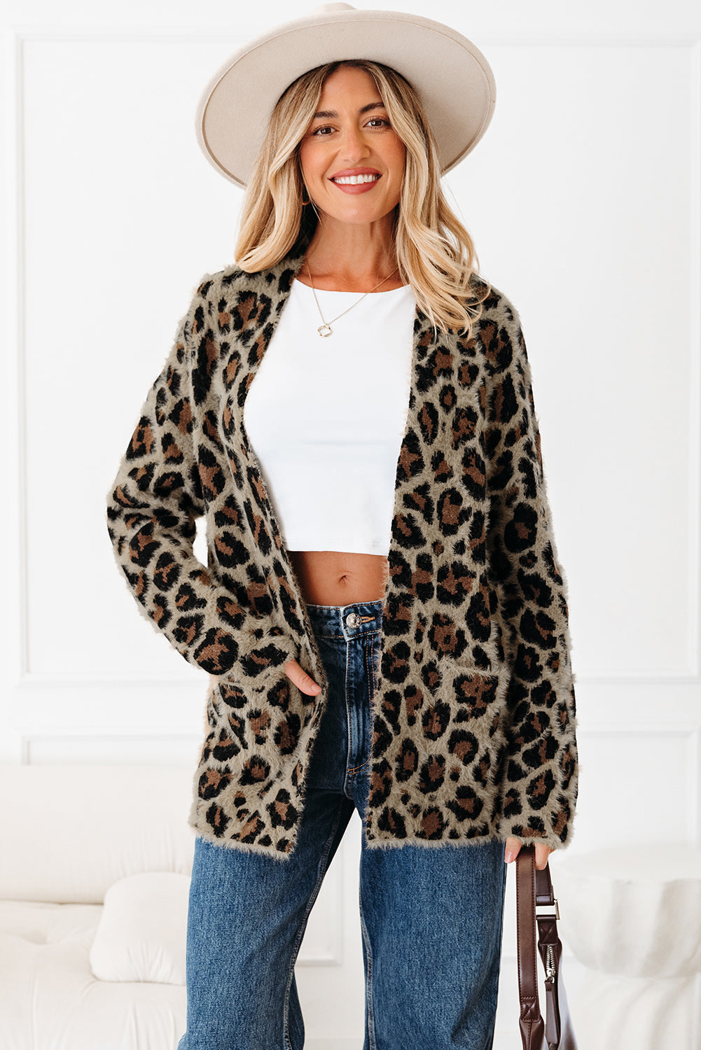 Myraria Open Casual Cardigan