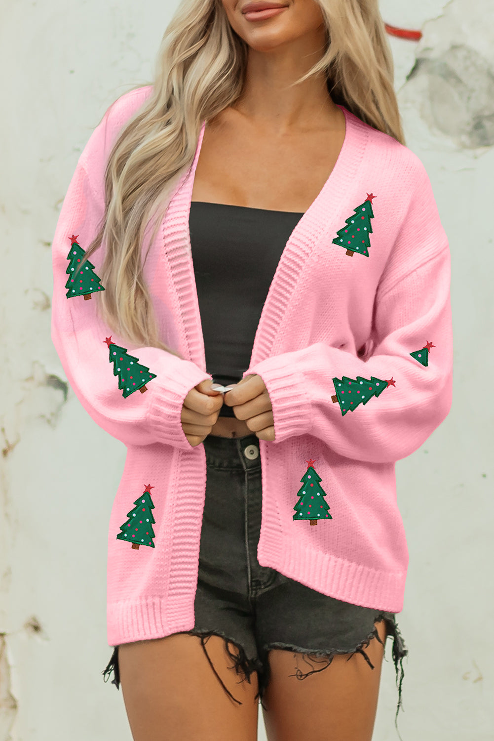 Selena Drop Shoulder Midi Cardigan