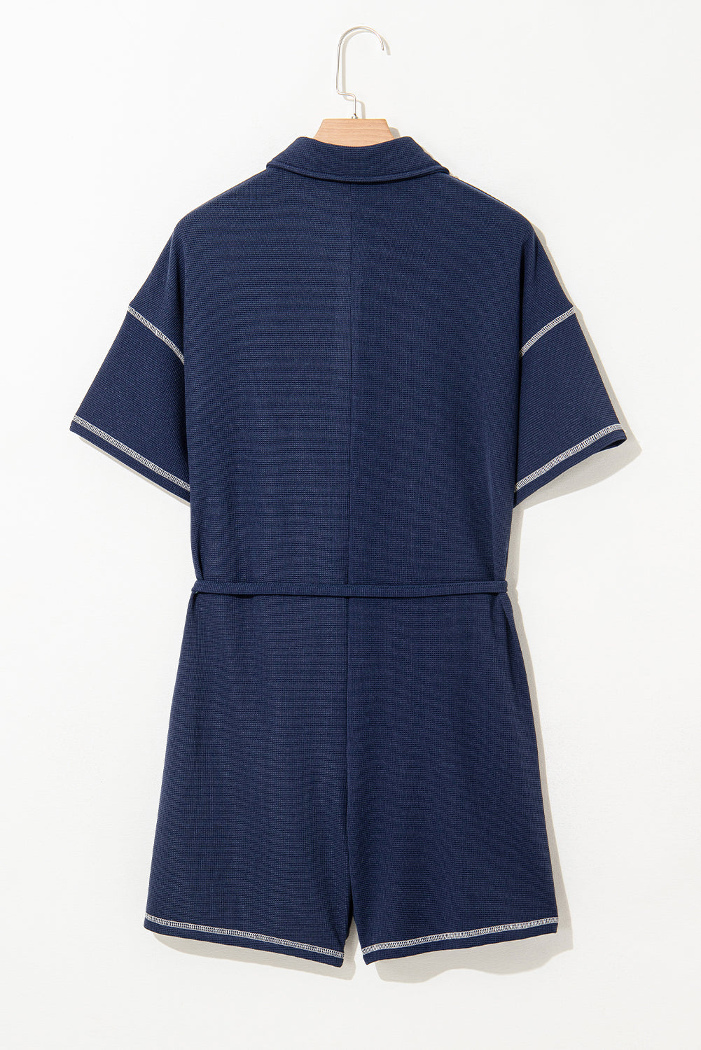 Iris Shoulder Waffle Knit Romper