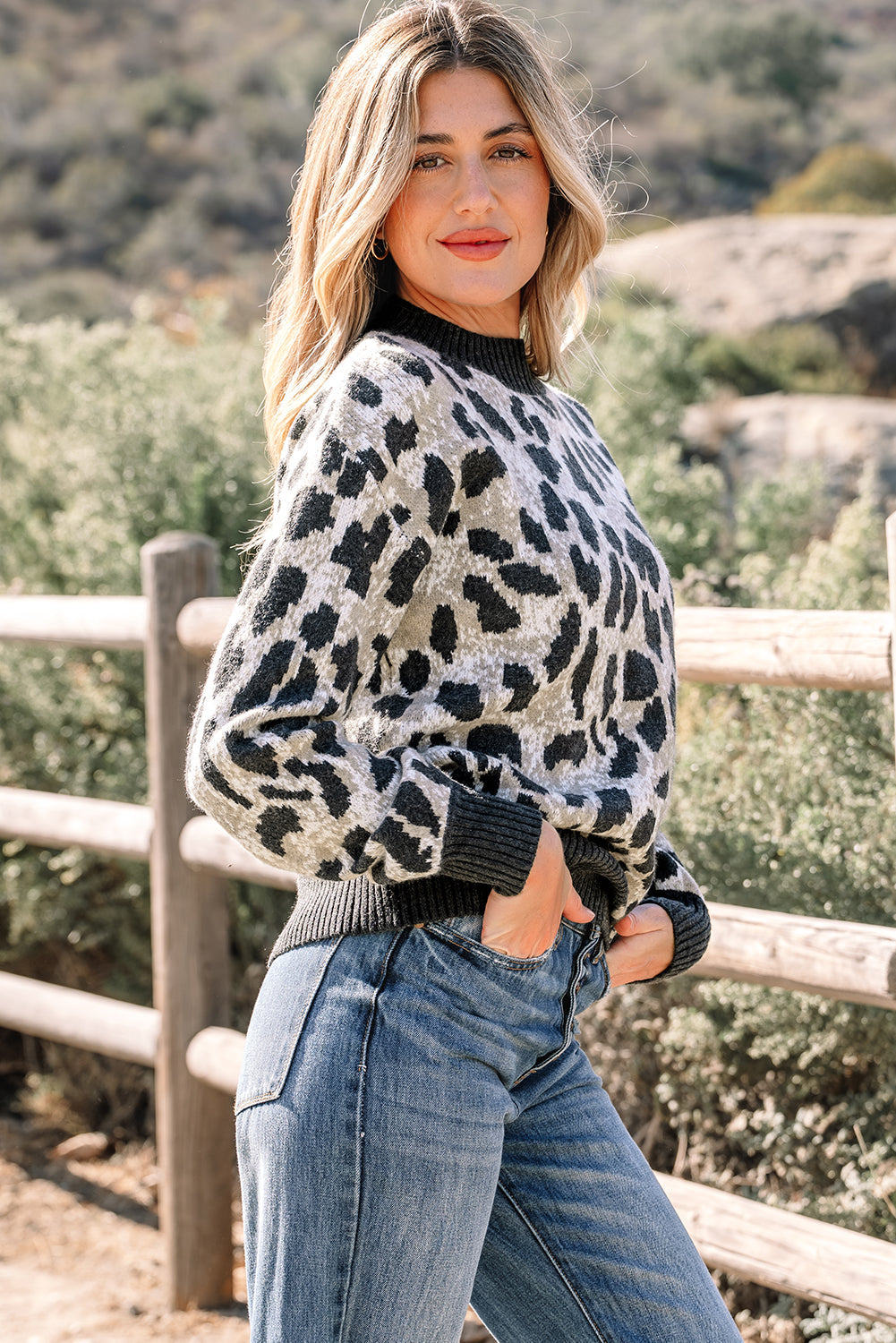 Anaissa Drop Shoulder Baggy Sweater