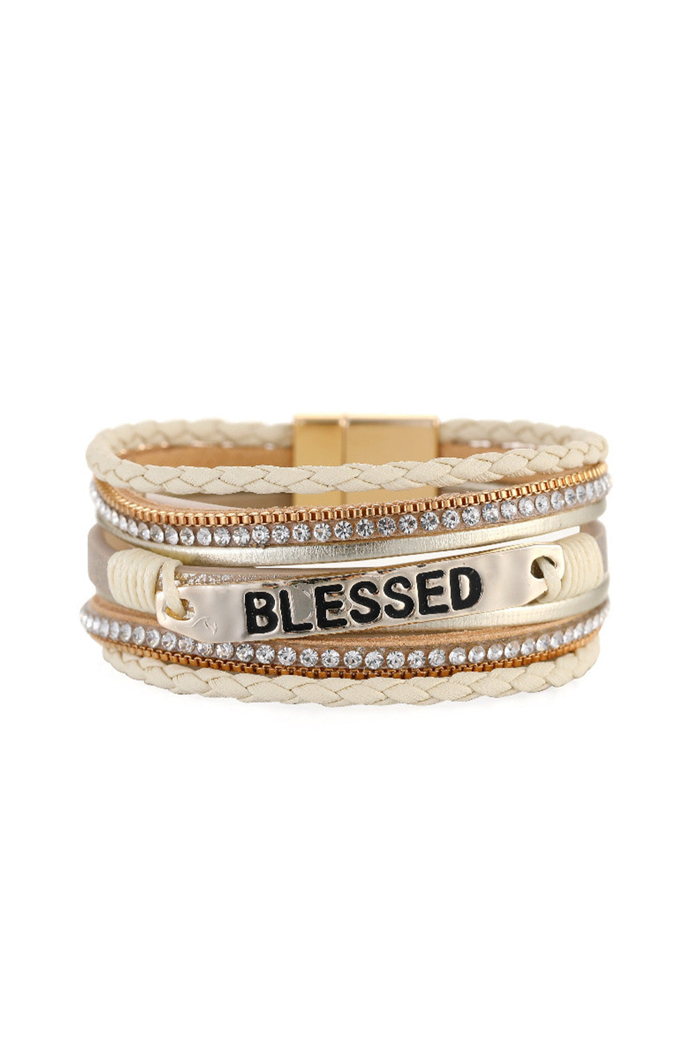 Ivyjana Braided Detail Buckle Bracelet
