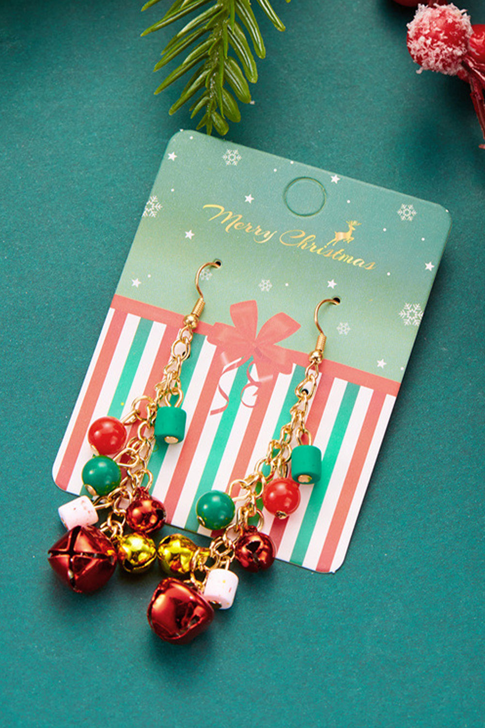 Jordan Bells Dangle Hook Earrings