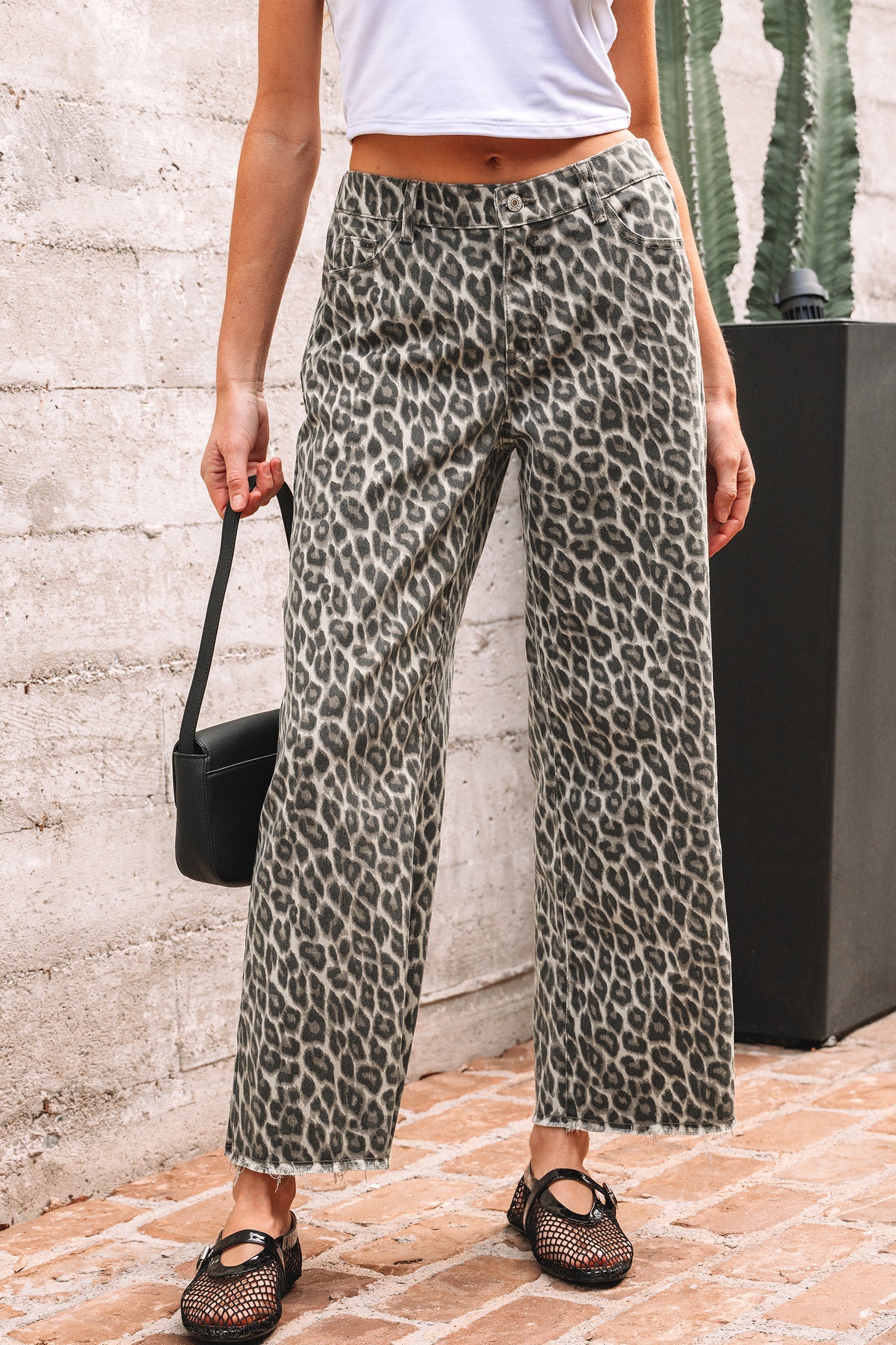 Frankie Straight Loose Leg Jeans