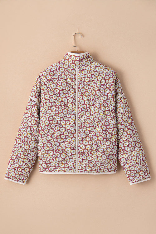 Avery Contrast Edge Stand Jacket