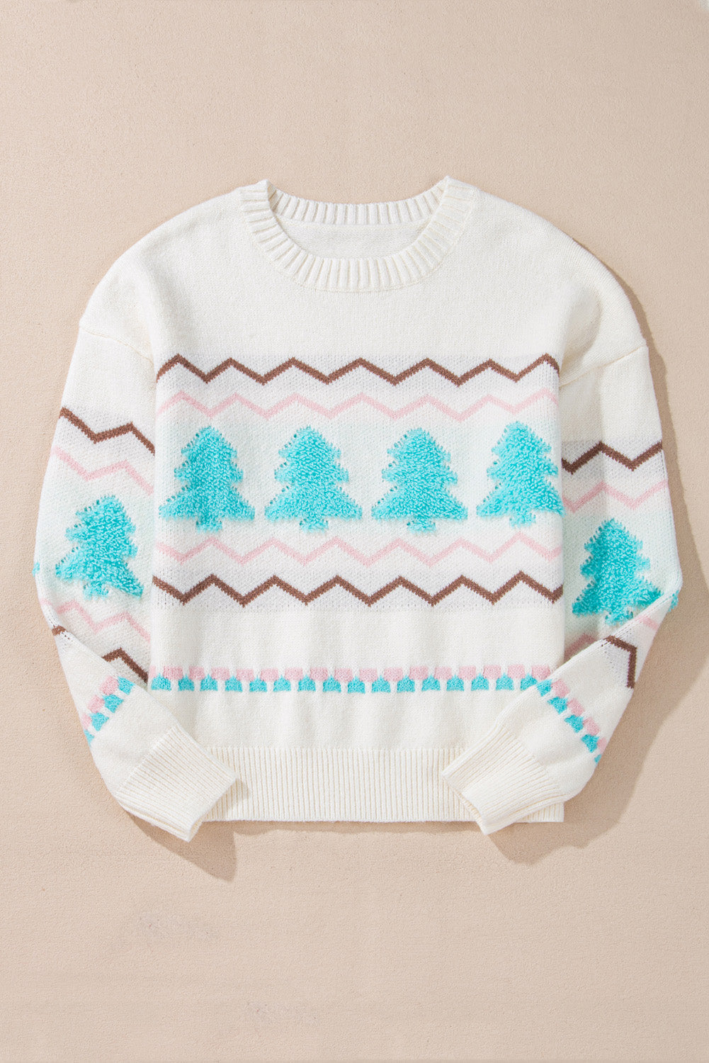 Sofia Trim Drop Shoulder Sweater