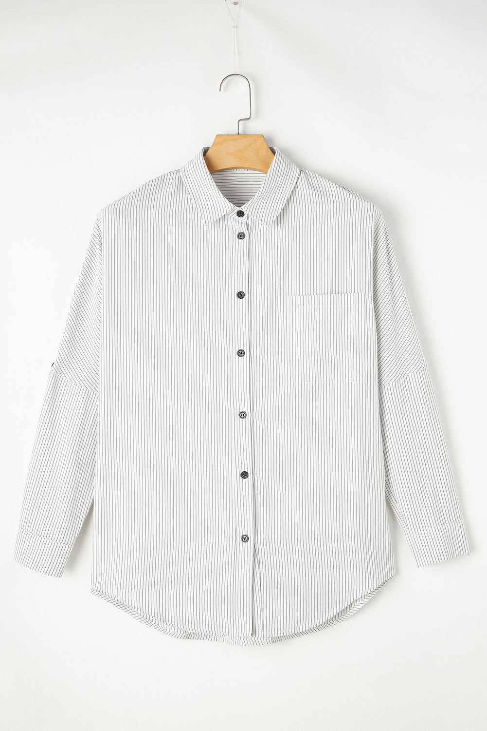 Zazita Tab Sleeve Long Shirt