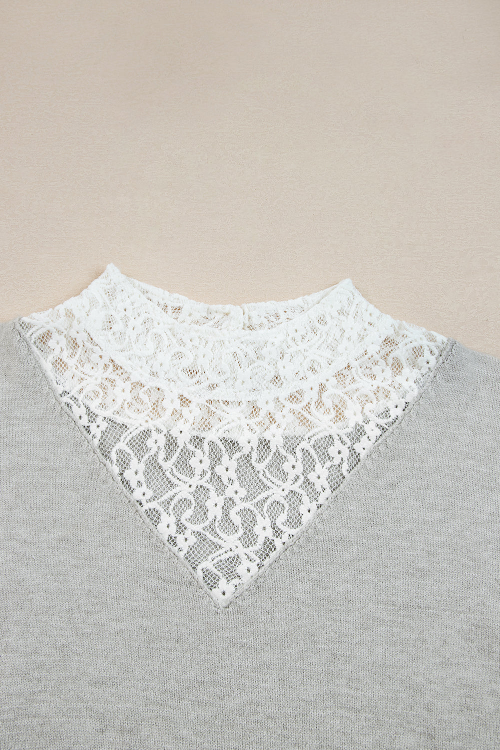 Sophia Patchwork Drop Shoulder Sweater