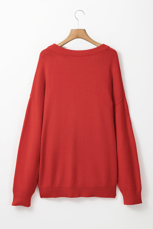 Aria Merry Graphic Christmas Sweater