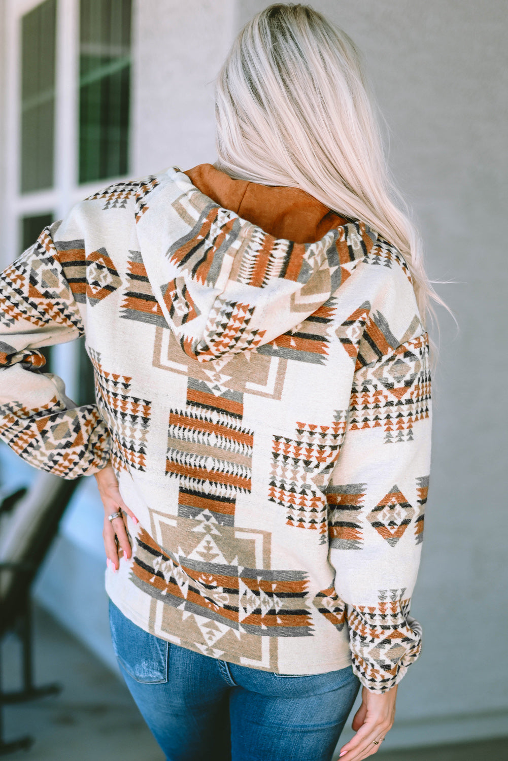 Isabella Kangaroo Half Zip Hoodie