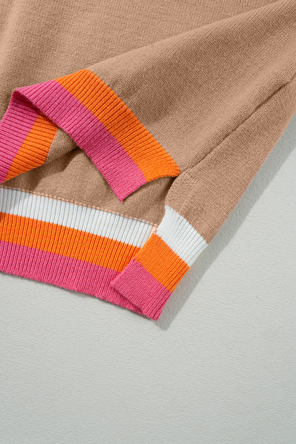 Sofia Trim Drop Shoulder Sweater
