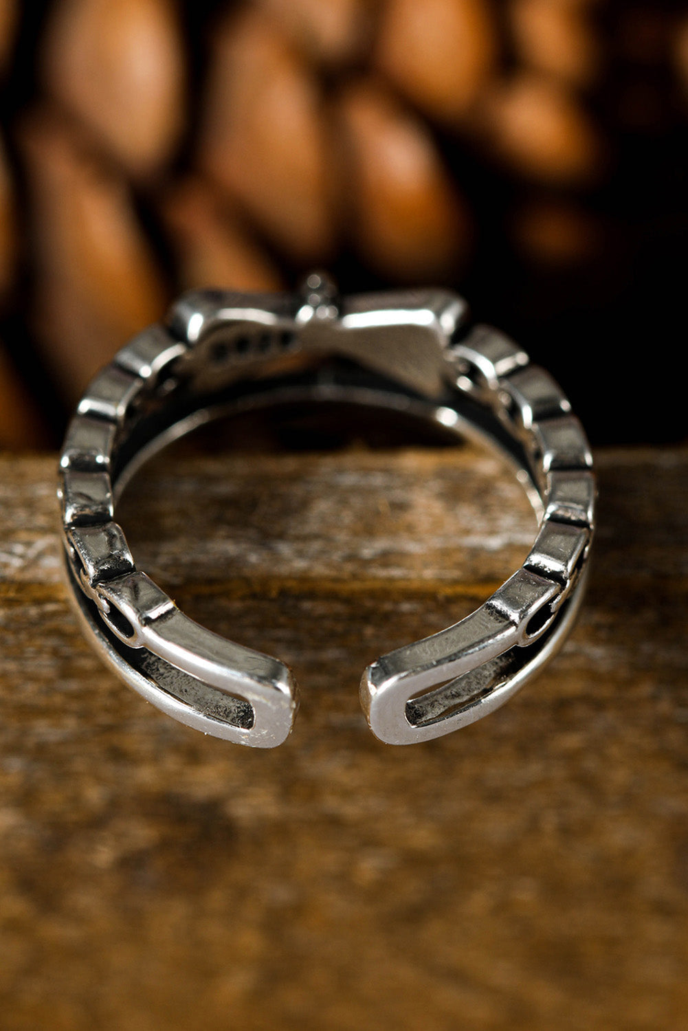 Alena alloy Double Tier Ring